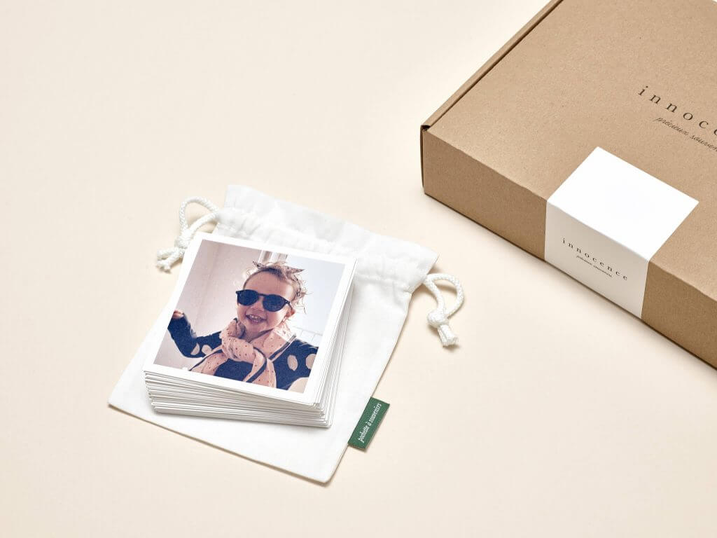 unboxing experience caixa de fotos personalizada para fidelização de clientes